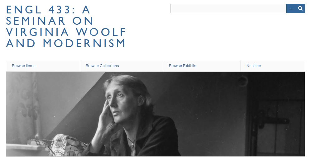 ENGL 433: A Seminar on Virginia Woolf and Modernism